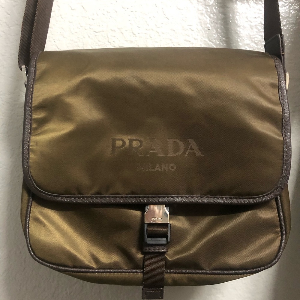 Prada Milano messenger bag